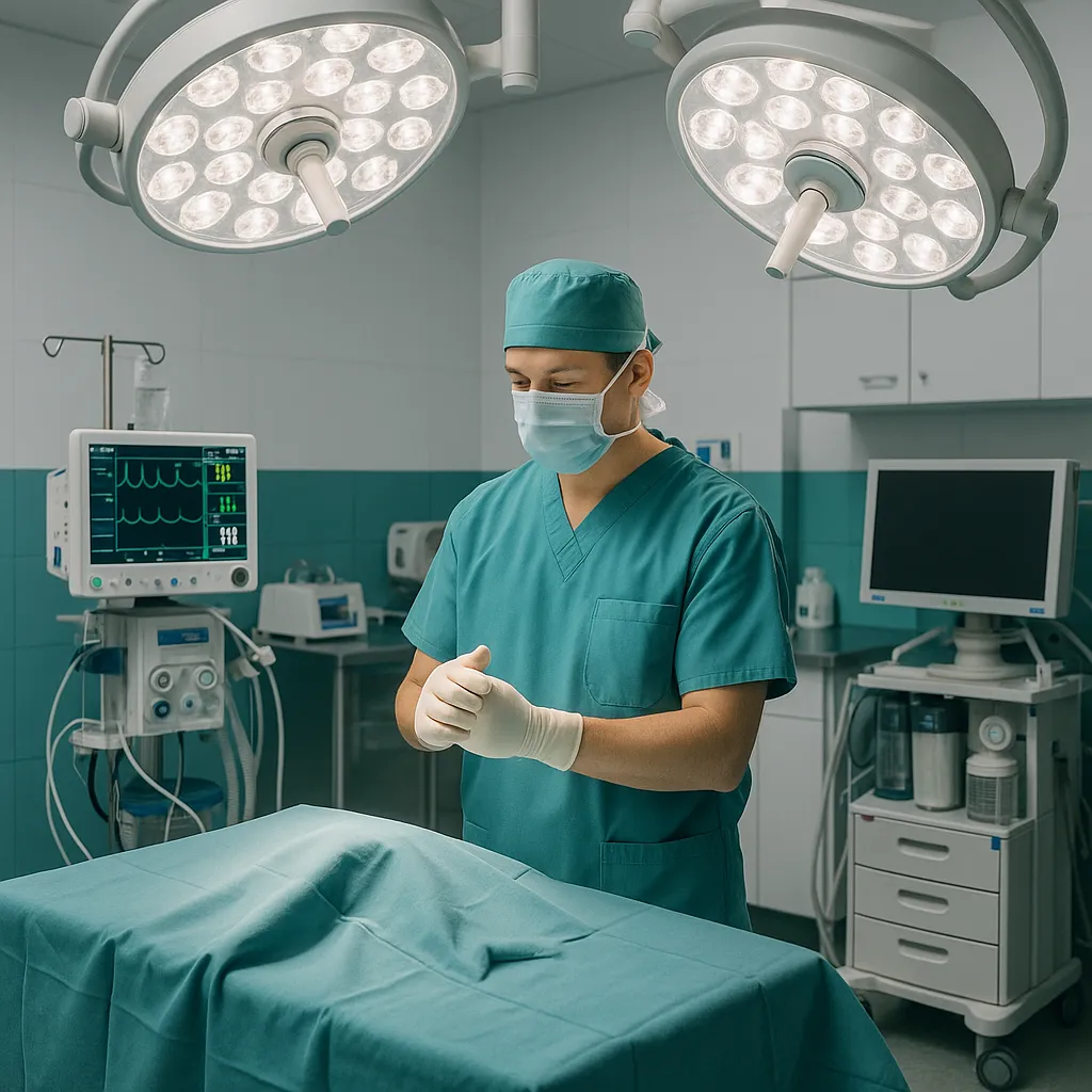 Modern operationssal för veterinär kirurgi